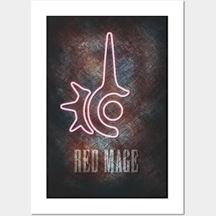 Red Mage Soul Crystal FFXIV Posters and Art